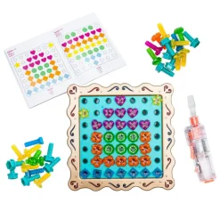 Design & Drill - Leuchtendes Kreativ-Schraubset