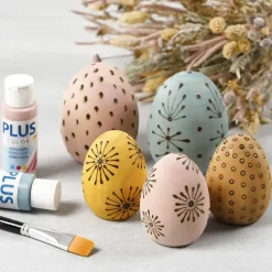 Ei Aus Holz – H: 10,3 Cm, 1 Stk.