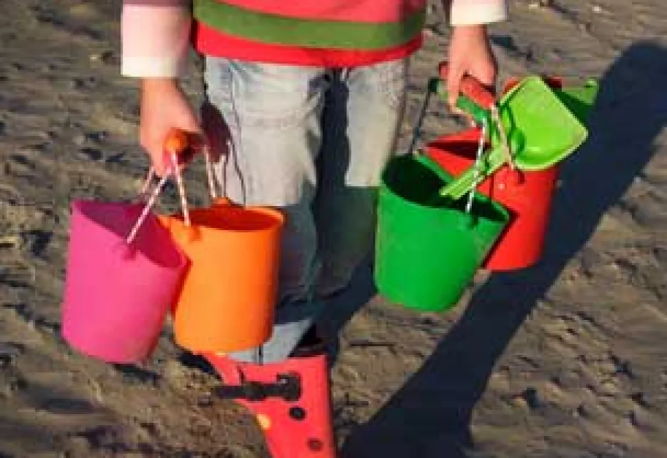 Eimer Aus Silikon - Faltbar