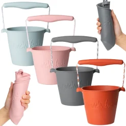 Eimer Aus Silikon - Faltbar, Nordische Farben