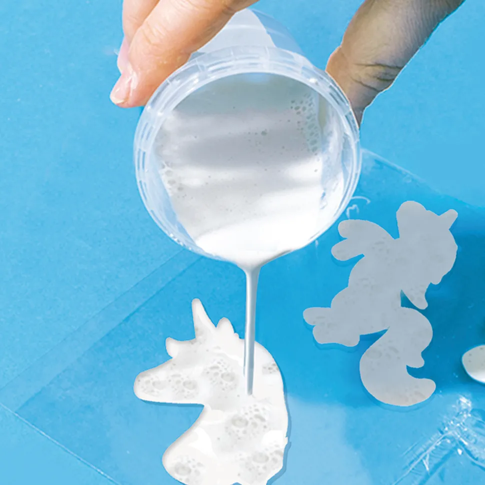 Einhorner Giesen & Bemalen