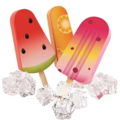 Eis Am Stiel Aus Holz, 3 Stck.