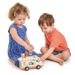 Eiswagen Des Pinguins