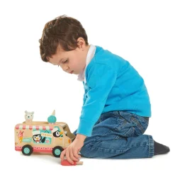 Eiswagen Des Pinguins