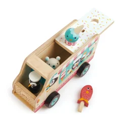 Eiswagen Des Pinguins