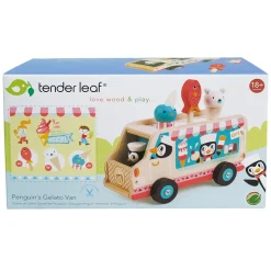 Eiswagen Des Pinguins