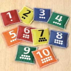 Erbsensackchen Mit Zahlen, 10 Stk.