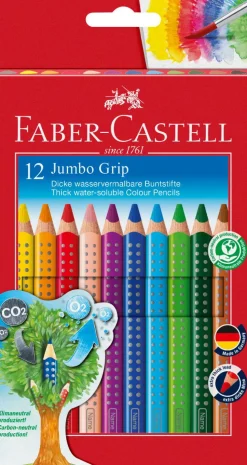 Faber Castell Buntstifte Jumbo Grip - 12 Stk.