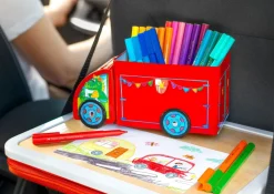 Faber Castell Filzstifte - Connector Lkw, 33 Stk