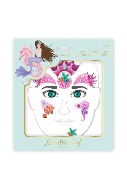 Face Stickers - Meerjungfrau