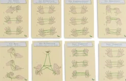 Fadenspiele - 6 Verschiedene