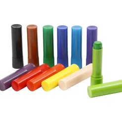 Farbkreide Mit Schraubfunktion - 12 Stk.