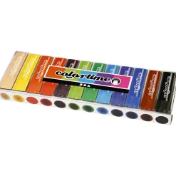 Farbkreide Mit Schraubfunktion - 12 Stk.