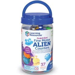 Feinmotorikspiel - Sortiere Aliens