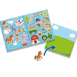 Fensteraufkleber - Bauernhof