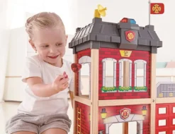 Feuerwache Aus Holz - 13 Teile