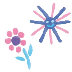 Fingerfarben Trendy - 4 Farben