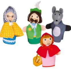 Fingerpuppen Set - Rotkappchen
