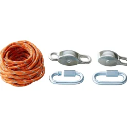 Flaschenzug Mit Karabinerhaken