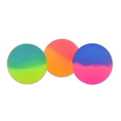 Flummis, 4,5 Cm - Neon, 3 Stuck