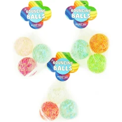 Flummis, 4,5 Cm - Sterne, 3 Stuck