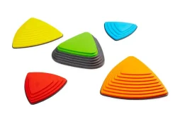 Flusssteine - Set Mit Wackelstein, 5 Stk.