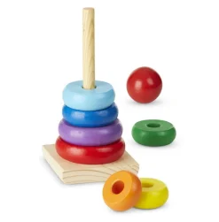 Geometrischer Turm - Regenbogen