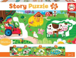 Geschichten-Puzzle - Bauernhof, 26 Teile