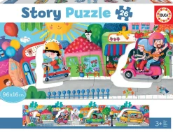 Geschichten-Puzzle - Fahrzeuge, 26 Teile