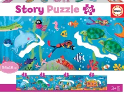 Geschichten-Puzzle - Im Meer, 26 Teile