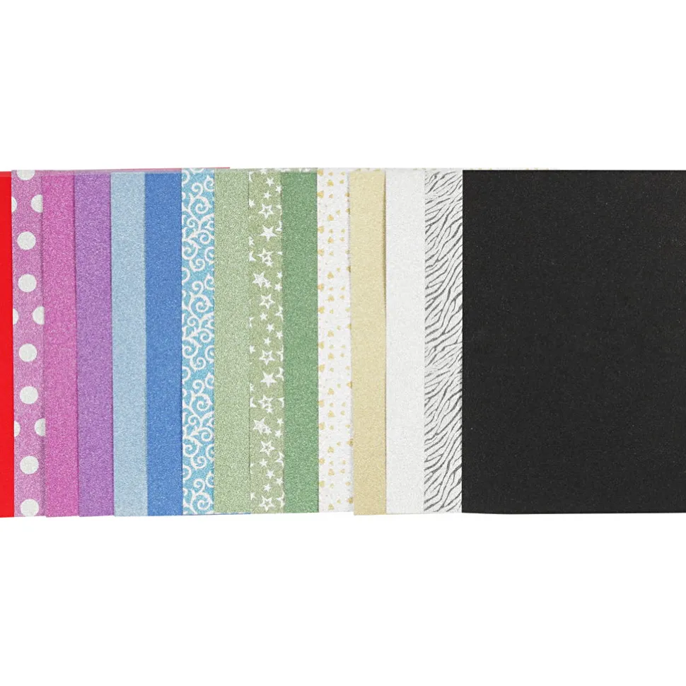 Glitzerpapier A4 - 30 Bogen