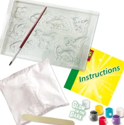 Glow In The Dark Dinosaurier Giesen & Bemalen