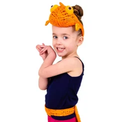 Goldfisch - Kopfbedeckung & Schwanz