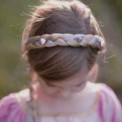 Haarreif Mit Zopf, Blond