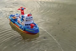 Hafenschlepper Mit Wasserspritze