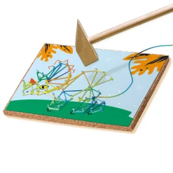 Hammer- Und Nagelbrett - String Art