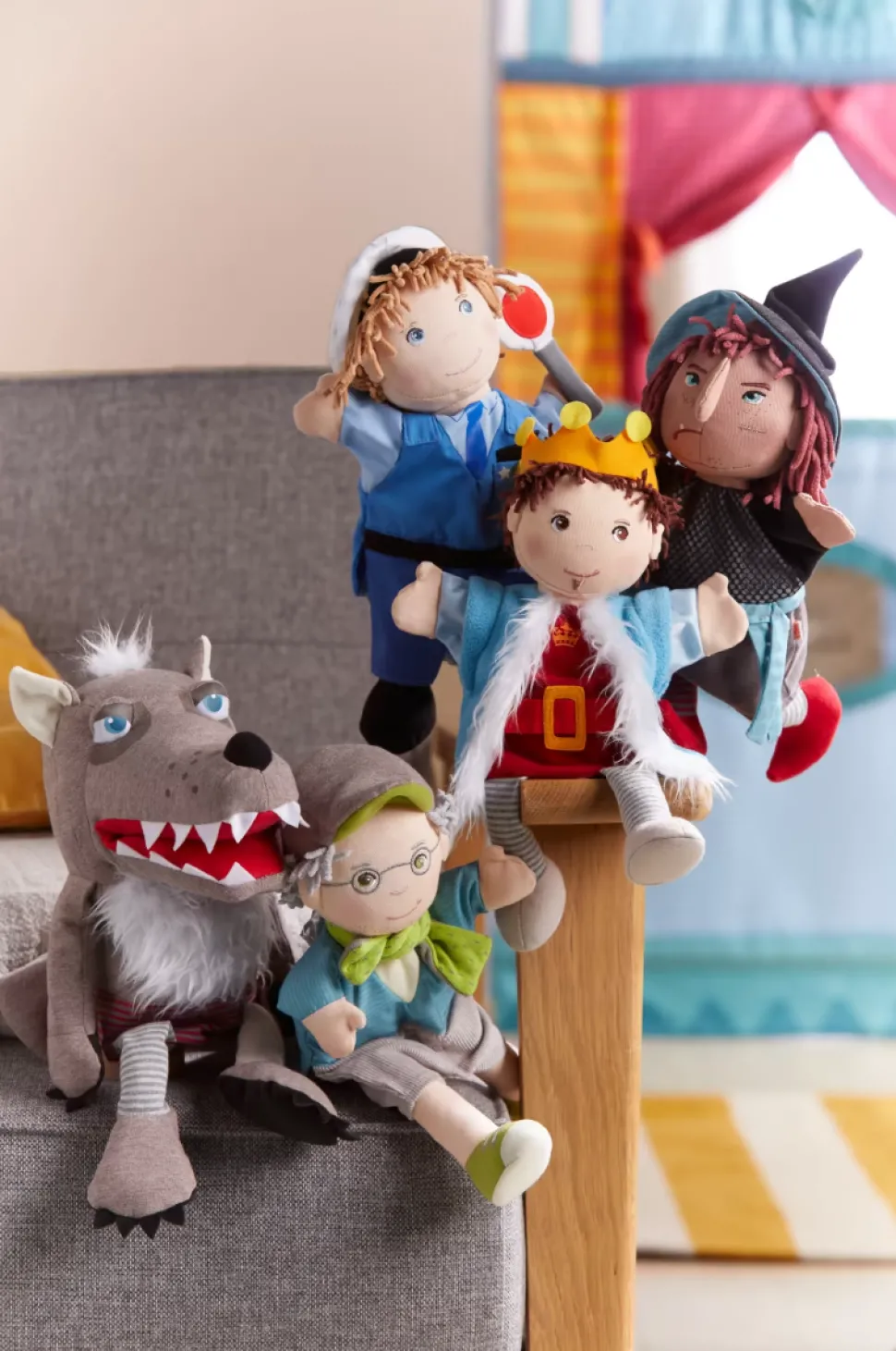 Handpuppe Prinz Hans (30 Cm)