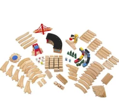 Holzeneisenbahn - 132 Teile