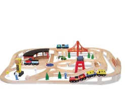 Holzeneisenbahn - 132 Teile