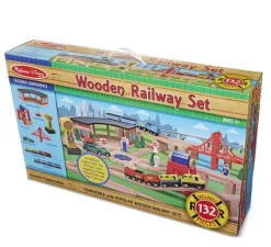 Holzeneisenbahn - 132 Teile