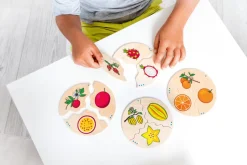 Holzpuzzle Box - Fruchte