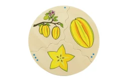 Holzpuzzle Box - Fruchte