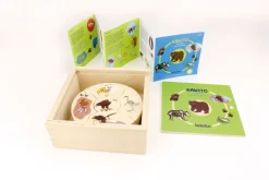 Holzpuzzle Box - Tierarten