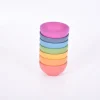 Holzschalen - Regenbogen, 7 Stk.