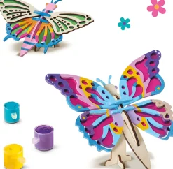 Holzschmetterlinge Dekorieren