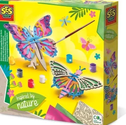 Holzschmetterlinge Dekorieren