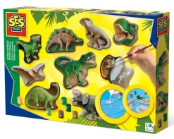 3-In-1 Giesen Und Anmalen - Dinos, 9 Stk.