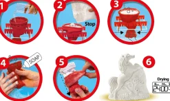 3-In-1 Giesen Und Anmalen - Kleine Figuren