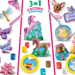 3-In-1 Giesen Und Anmalen - Kleine Figuren