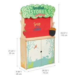 2-In-1 Puppentheater Und Kaufladen